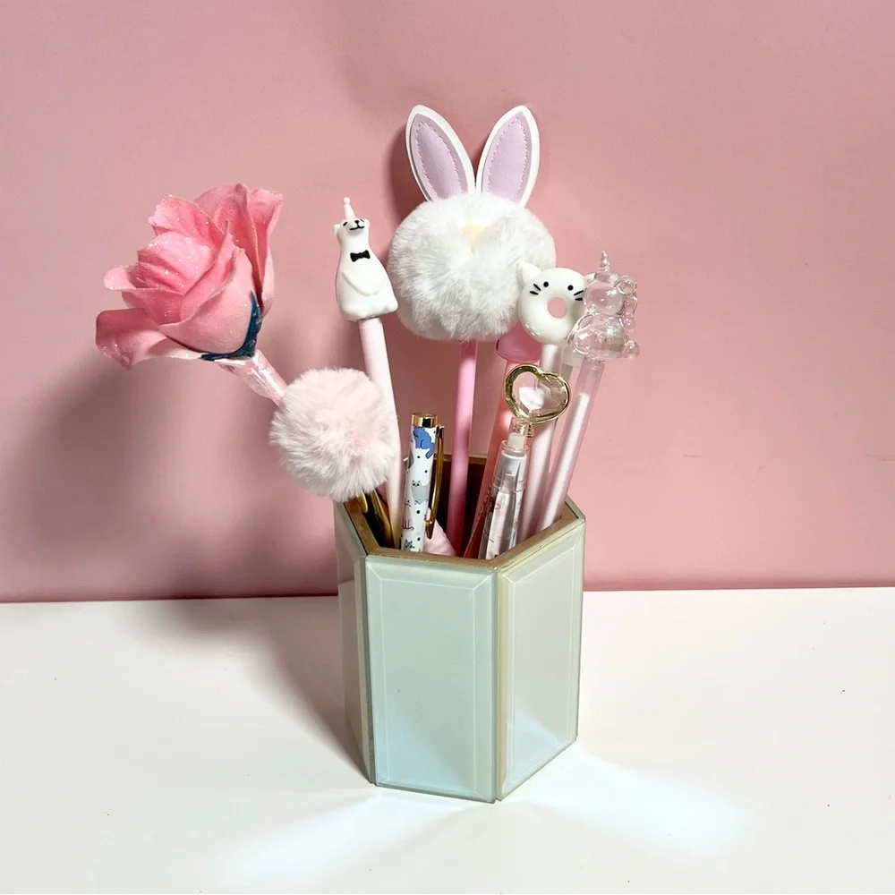 Y2K 2000s mcbling pink pastel pen bundle lot